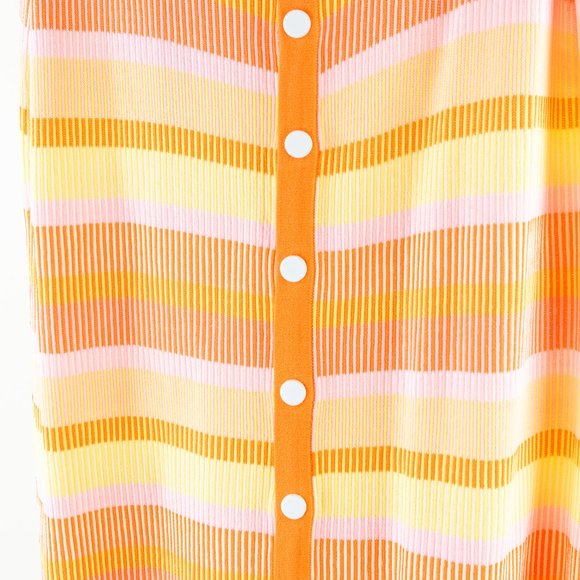 Solid & Striped Kimberly Technicolor Mosaic Sorbet Striped Maxi Dress - Picture 5 of 8